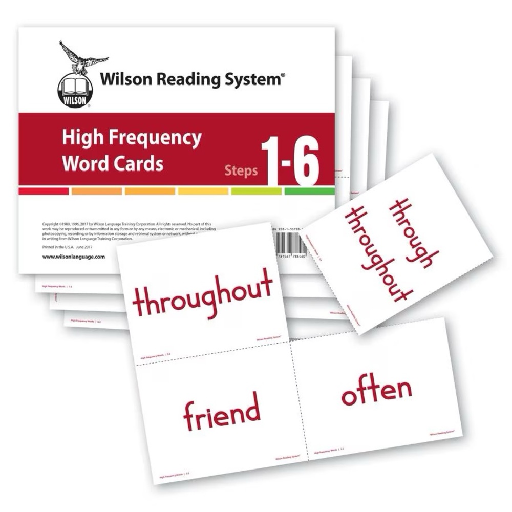 Wilson High Frequency Word Cards